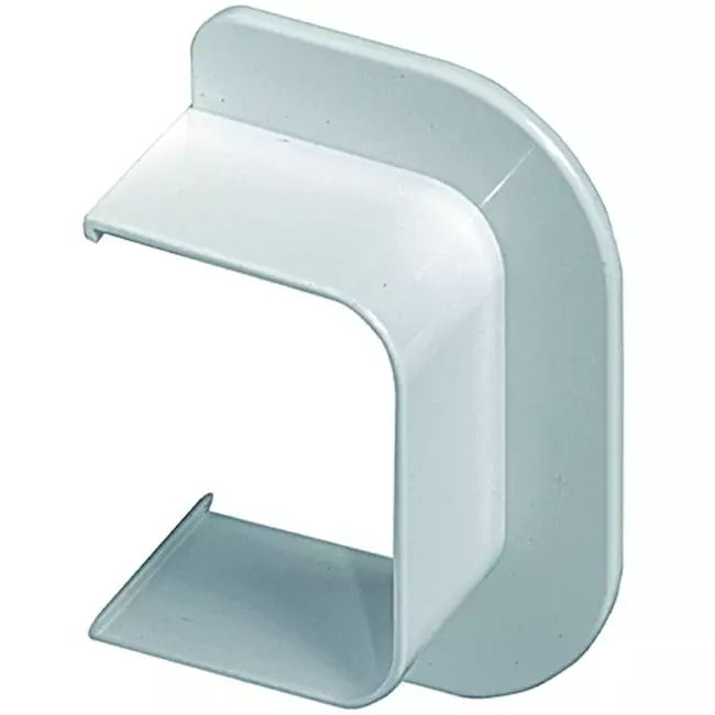 Climaplus Klimakanal Wandrosette 70x55mm RAL 9010 WEISS