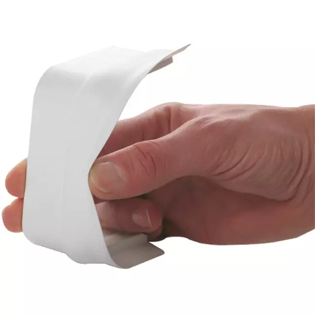 Climaplus-Klimakanal Weiches Verbindungsstück 70x55mm RAL 9010 WEISS