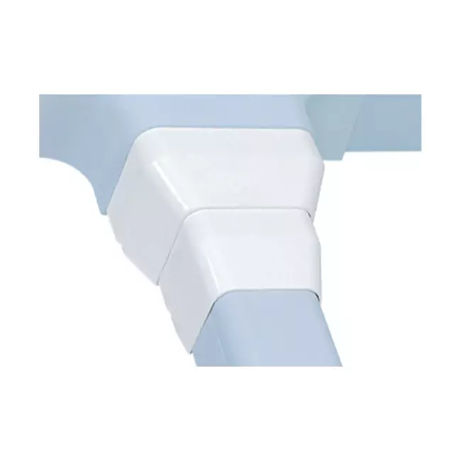 Climaplus Klimakanal Verlegung 90x65 - 70x55mm RAL 9010 WEISS