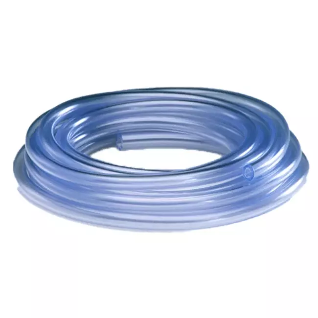Sauermann Transparenter PVC-Schlauch Durchmesser 10mm, 25 Meter