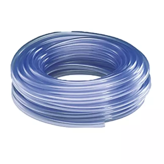 Sauermann Transparenter PVC-Schlauch Durchmesser 6mm, 50 Meter