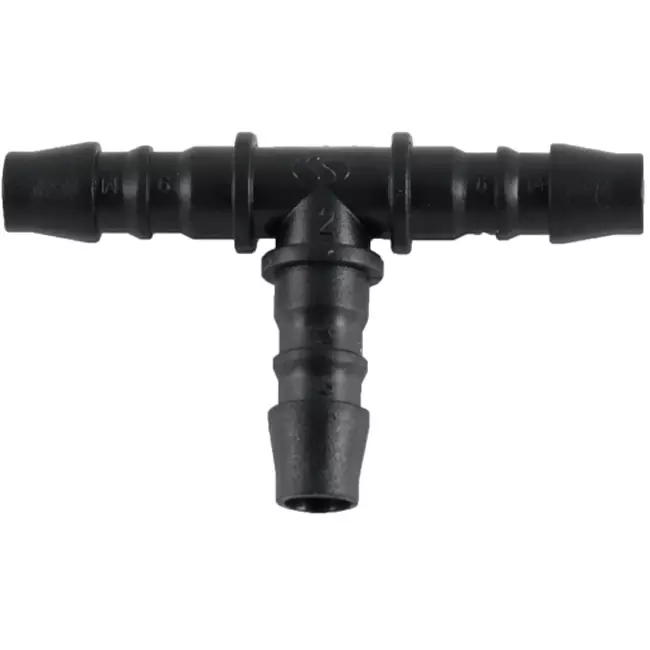 Sauermann T-Anschluss für Ø6mm Schlauch (Satz 5 Stück)
