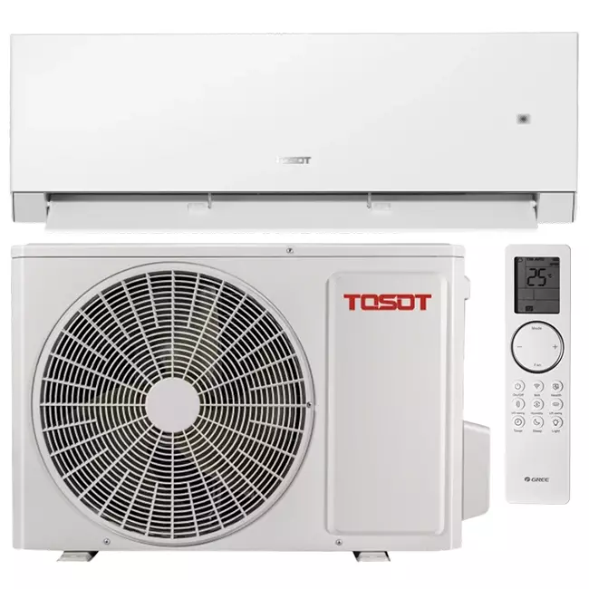 Tosot CLIVIA by GREE Inverter-Klimagerät Weiß R32 3,5 kW Set
