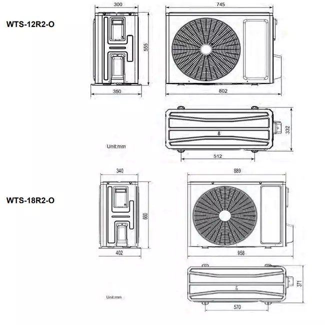 TOSOT CONSOLE by GREE Klimaanlage Inverter R32 3,5 kW Set