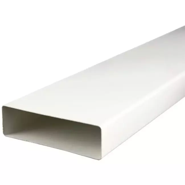 Flachkanal Kunststoff 220x55 (0.5 Meter) K25-0.5