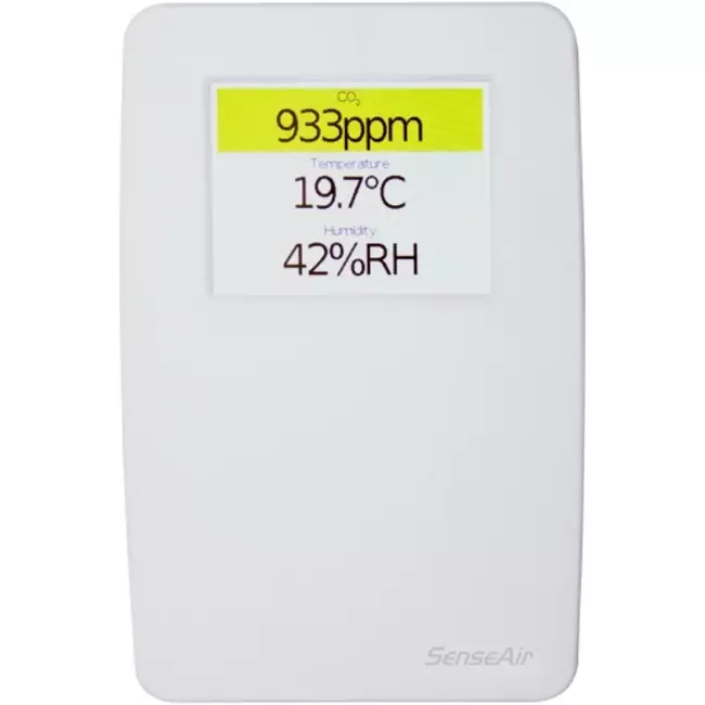 Sensair tSense CO2-Messgerät - Temperatur und Luftfeuchtigkeit - 0-10V Ausganssignal