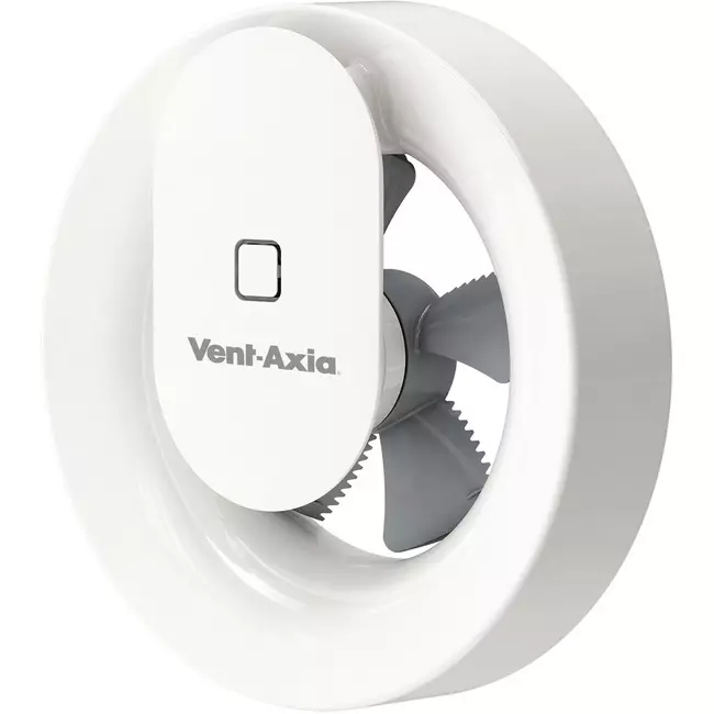 Badlüfter Vent-Axia Svara mit Licht- und Feuchtigkeitssensor 100-125mm (App gesteuert)
