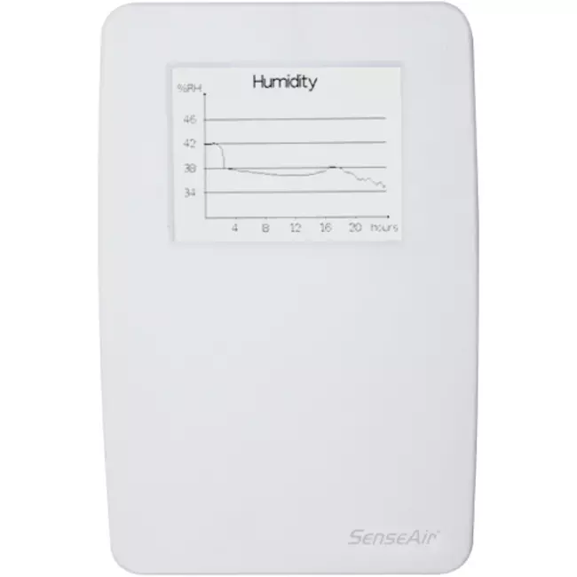 Sensair tSense CO2-Messgerät - Temperatur und Luftfeuchtigkeit - 0-10V Ausganssignal