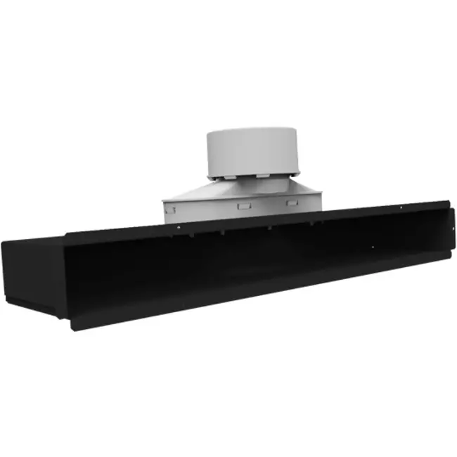 Uniflexplus Spaltkollektor für Decken- oder Wandmontage ohne Gitter 1x Ø 90 mm