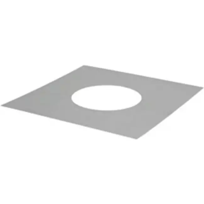 Abdeckplatte Durchmesser 200 mm quadratisch I304 (D0.6)