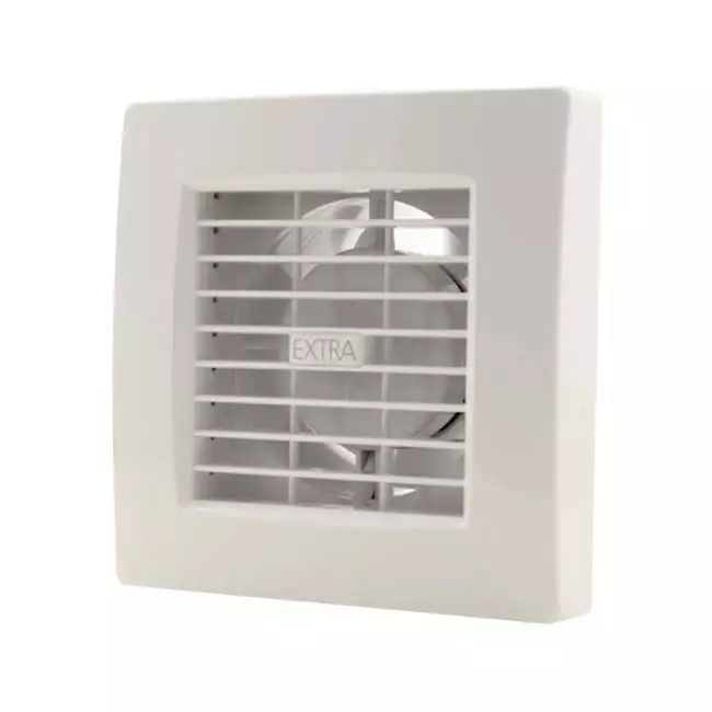 Badlüfter Ø 100 mm weiß - Luxus X100