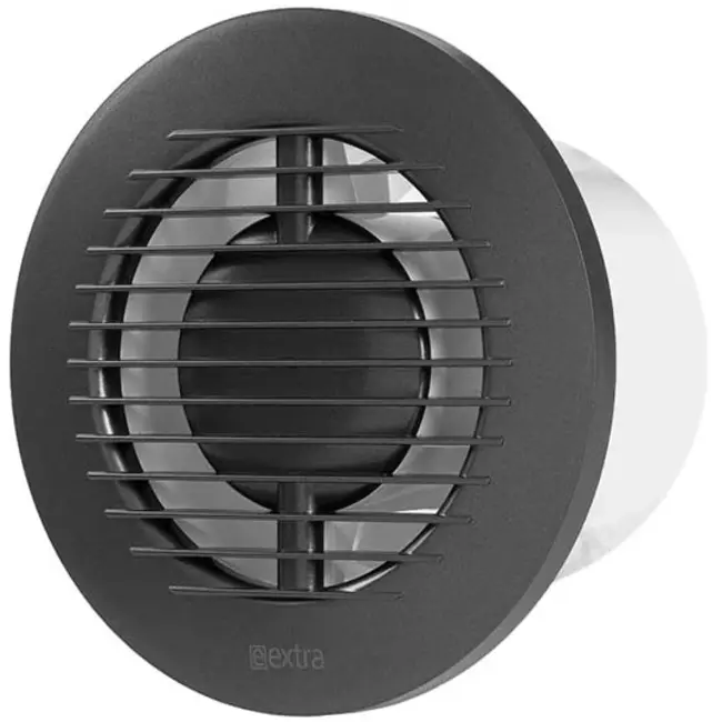 Badlüfter Ø 100mm anthrazit rund - EA100A