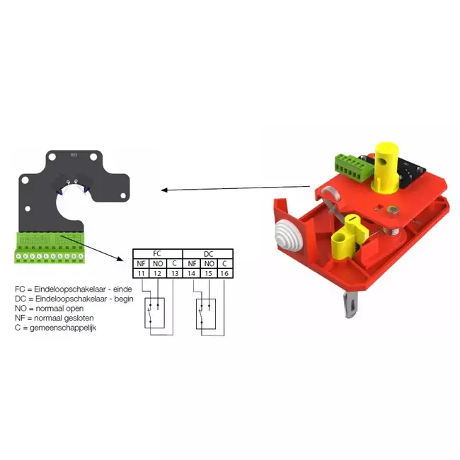Brandschutzklappe rechteckig Handbetrieb - E-FD25 200x200 R