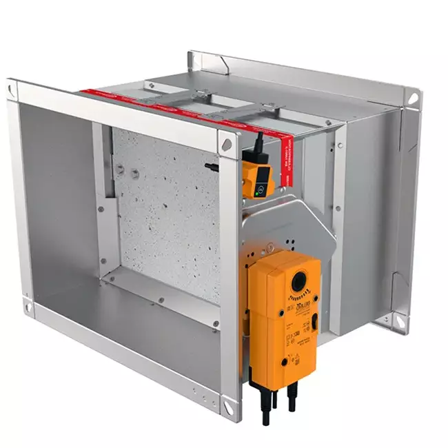 Rechteckiger Brandschutzklappenantrieb 230V - E-FD40 900x250 M230 S
