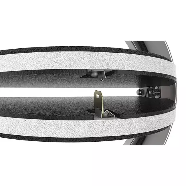 Brandschutzklappe rund 100 mm mit Lüftungsventil - E-BFDC V EI120S D100