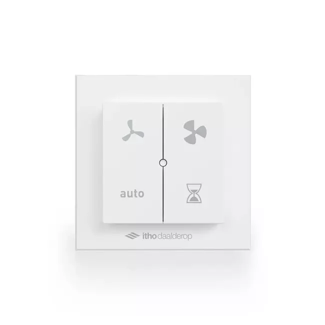 Itho Daalderop CVE-S ECO Package SE 325 m³/h + Feuchtigkeitssensor + RFT-N Auto control + 4 Ventile - Eurostecker