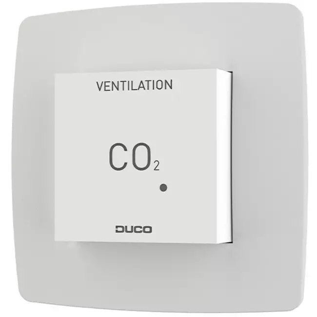 Duco CO2 Raumfühler ohne Steuerung RF/Wired weiß