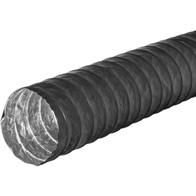 Combidec-Lüftungsschlauch aus Aluminium mit Polyester-Außenschicht BLACK Ø 250 mm (10 Meter)