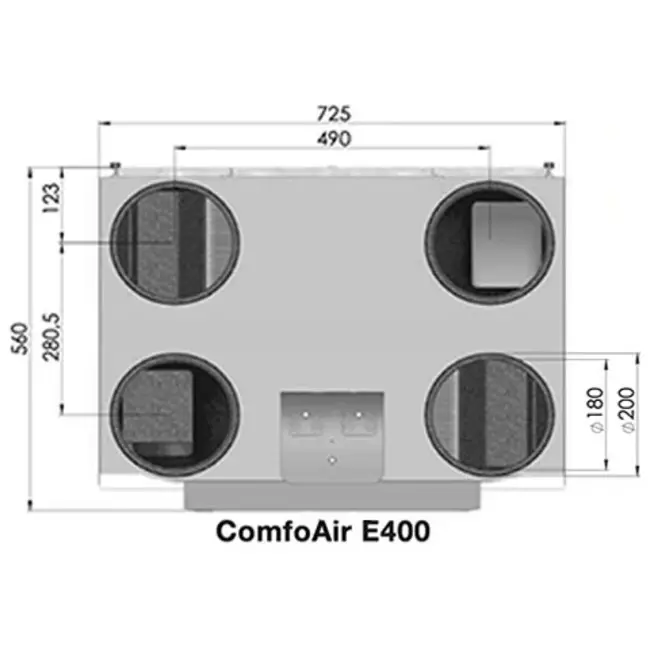 Zehnder ComfoAir E400 L + RF Module
