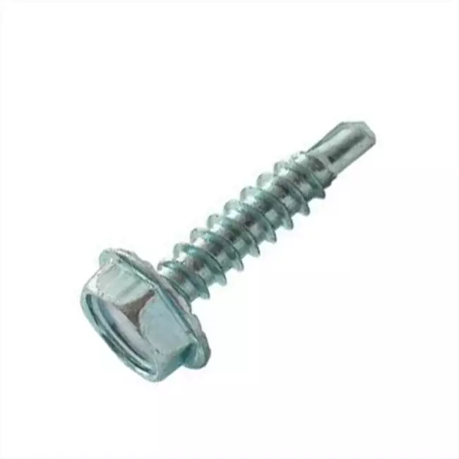 Bohrschraube 6.3 x 38mm – Sechskantkopf mit Bund - 250 Stück