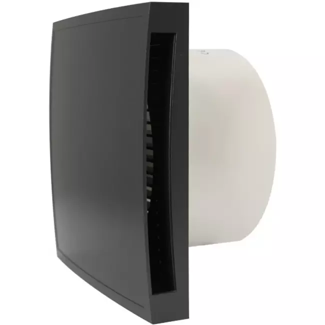 Badlüfter Ø 100 mm Anthrazit mit timer - Design EET100TA