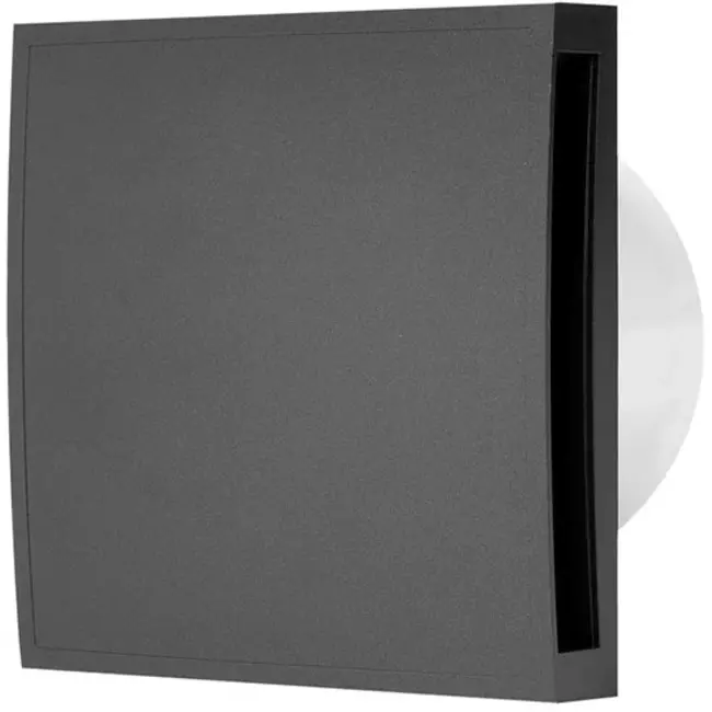 Badlüfter Ø 100 mm Anthrazit mit timer - Design EET100TA