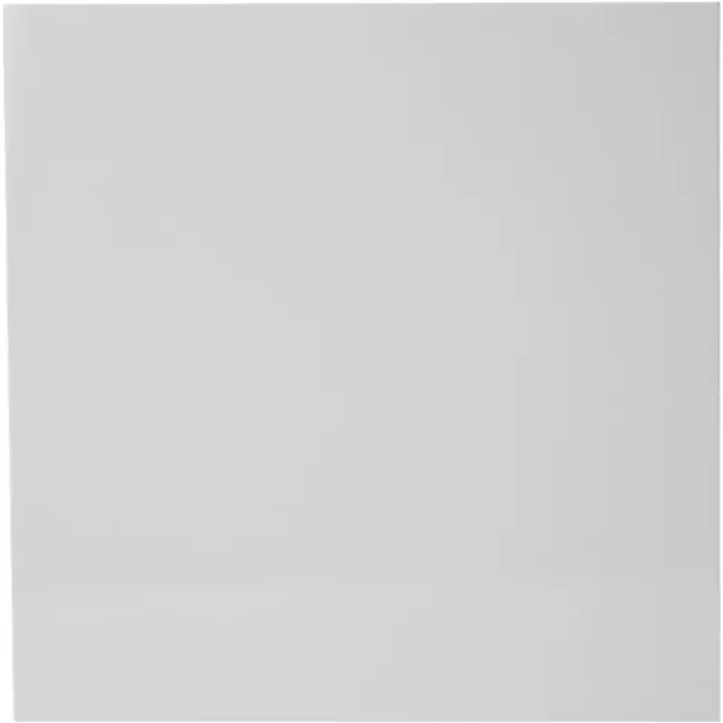 Badlüfter  Ø 100 mm - Front aus glänzend weißem Kunststoff