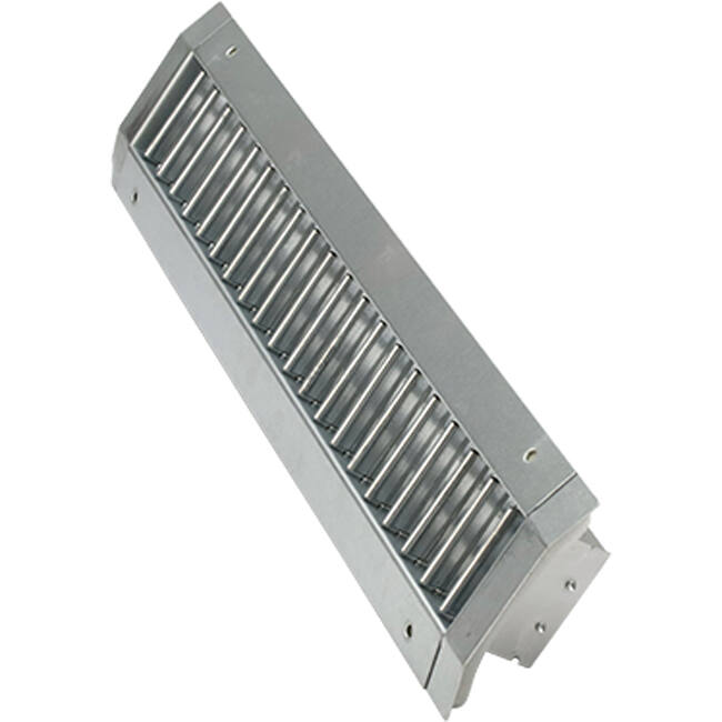 Rohrgitter doppelt verstellbar 425x125 mm für Wickelfalzrohre 315 bis 900 mm - DGS-DB425x125
