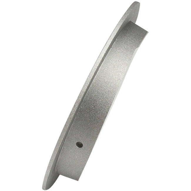 Wandauslass 100 mm Außenluft Aluminium - EL-A-RLP100