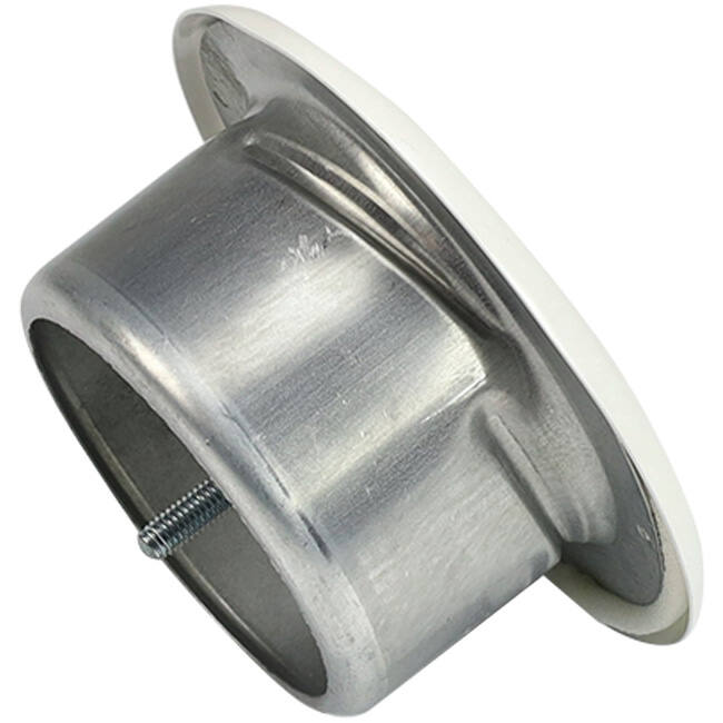 Lüftungsauslassventil 100 mm Metall - E-DVS100 RAL9010