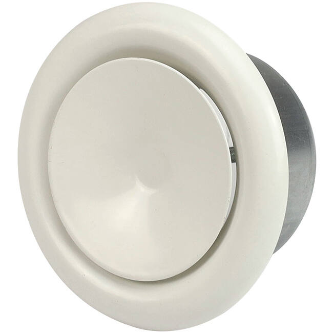 Belüftungsventil 100 mm Metall - S-DVS100 RAL9010