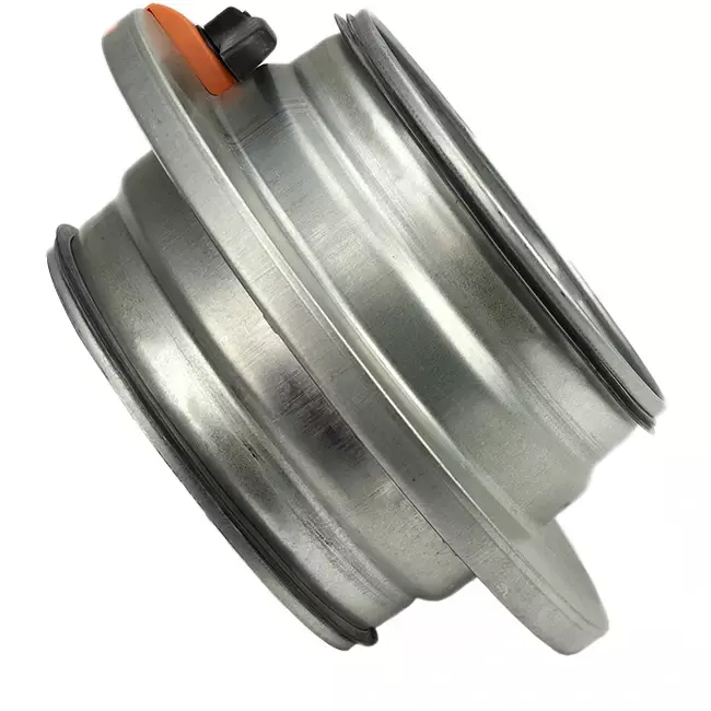 Blendenklappe 100 mm - Sendzimir verzinkter Stahl - IRIS100