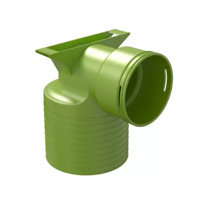 Ubbink Air Excellent 48C Ventiladapter 125 1x90°