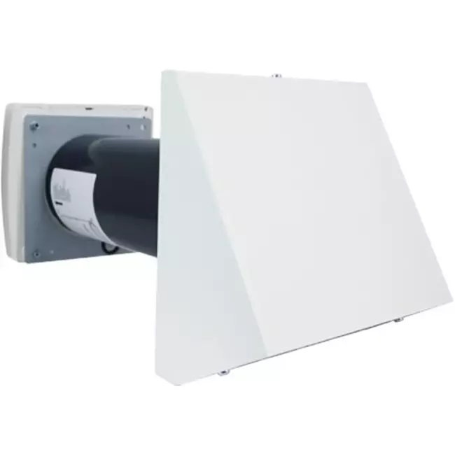 Dezentrale WRG-Lüftungsanlage HRU Wand Ø150 mit 60 m³/h - HRU-WALL-150-60-PEG