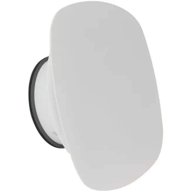 Imaginair RLV  Ø 125 mm Ventil quadratisch Montagefedern und Montagering - Weiß
