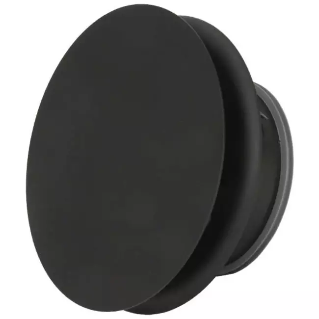 Imaginair RLV Ventil Ø 125 mm Montagefedern und Montagering - Schwarz