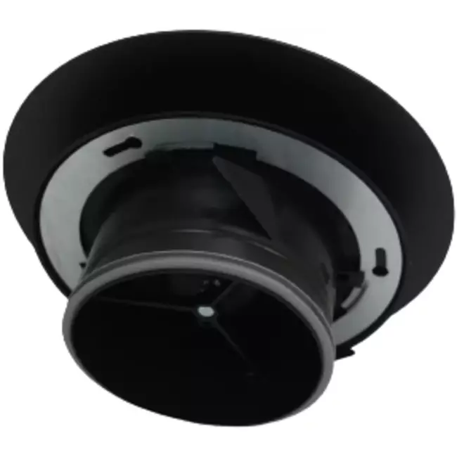 Imaginair RLV Ventil groß Ø 125 mm Montagefedern und Montagering -  Ø 125 mm - Schwarz