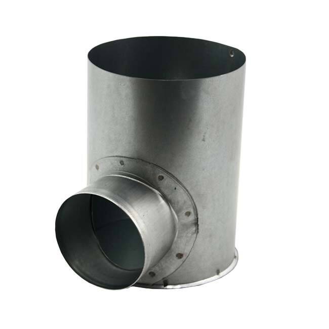 Ventilanschluss Ø 150 mm nach Ø 80 mm
