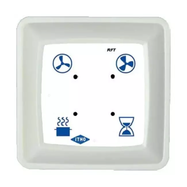 Drahtlose Bedienung Creme / Weiß RFT für Itho Demandflow