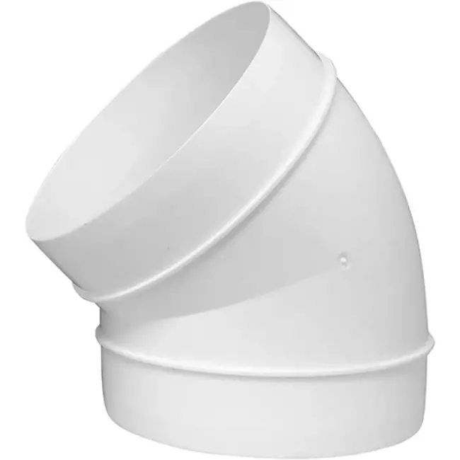 Bogen 45° Kunststoff Ø 125 mm AL125-45