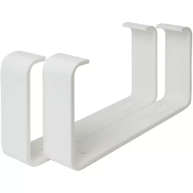 Rechteckige Schellen Kunststoff 110x55 mm