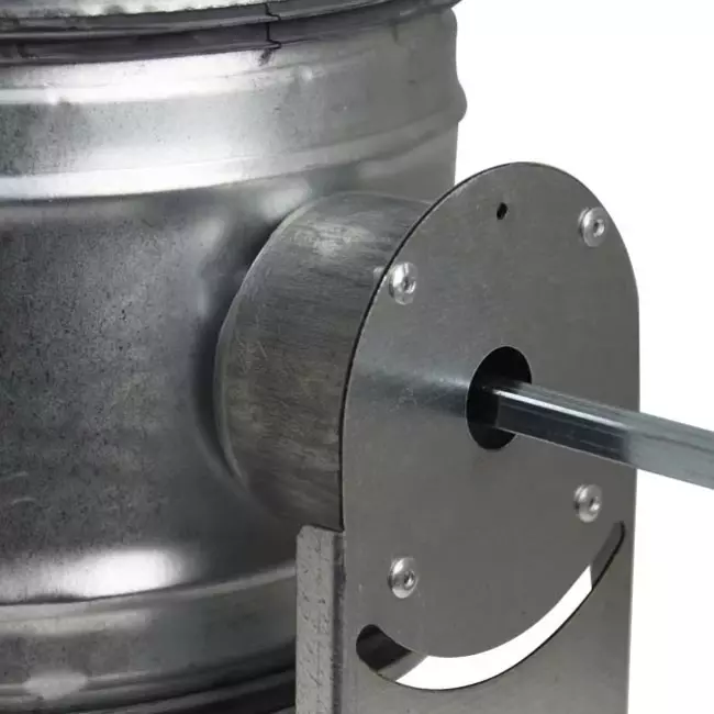 Motorisiertes Drosselklappe Ø 200mm für Wickelfalzrohre
