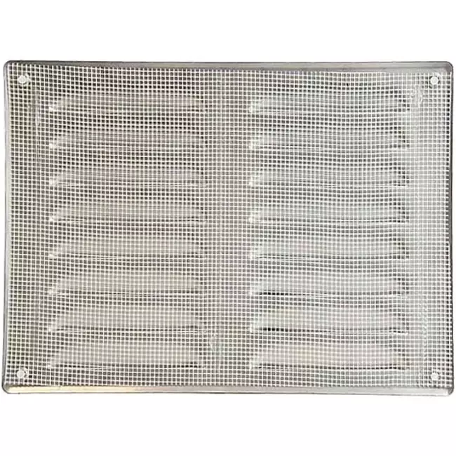 Lüftungsgitter Metall 260x190 mm aluminium - MR2619Al
