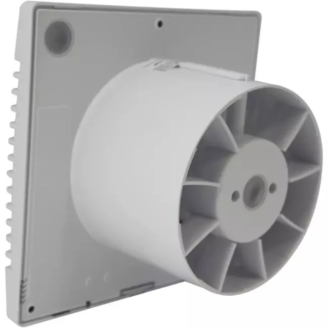 Badlüfter mit Timer Ø 150 mm weiß - pRim150S