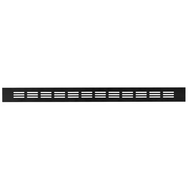 Sockelgitter Aluminium schwarz 40x500mm RA450B