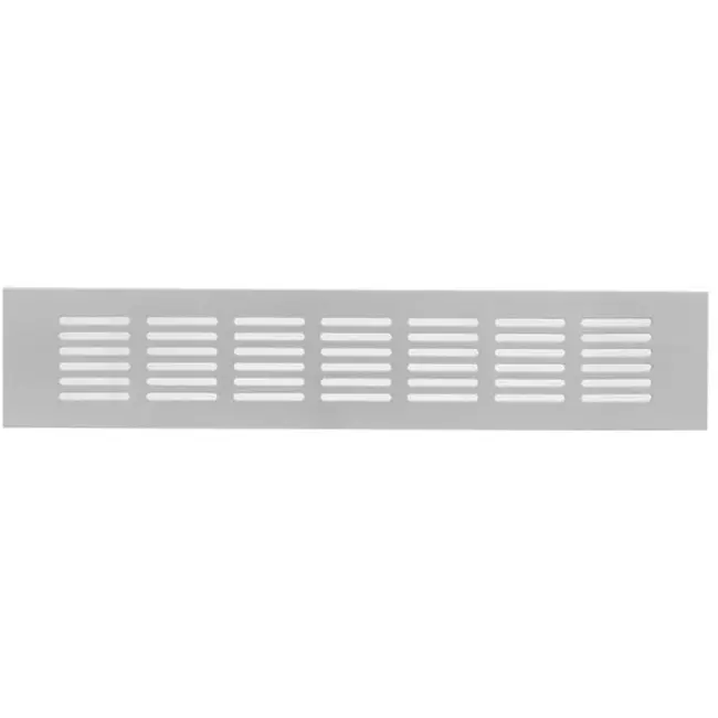 Sockelgitter Aluminium Silber 300x60mm RA630S