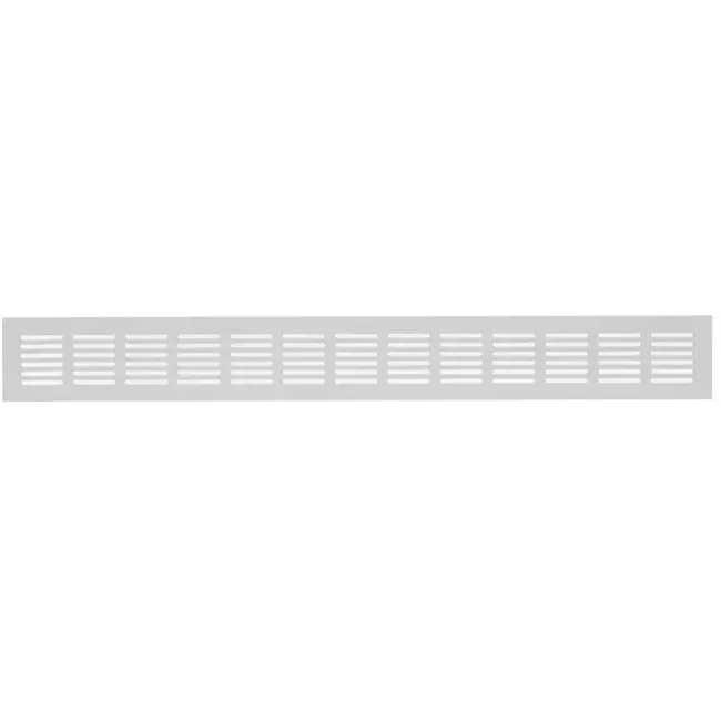 Sockelgitter Aluminium Silber 500x60mm RA650S
