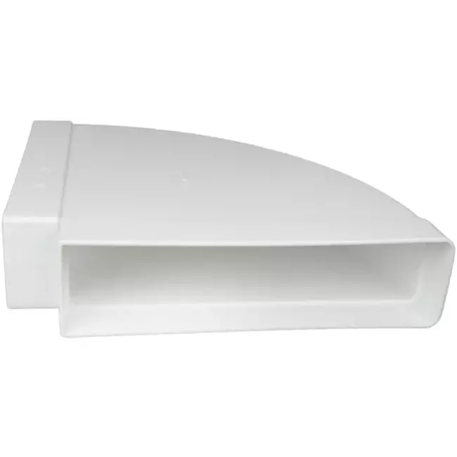 Bogen für Flachkanal 90° Kunststoff Horizontal 220x55mm KLH25-90