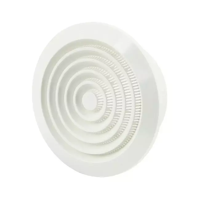 Lüftungsgitter Kunststoff rund Ø100mm NGA100