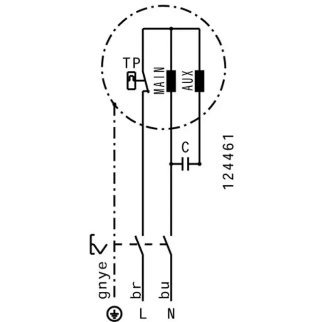 Dachventilator horizontal Metall - DHA 315 E4P 42